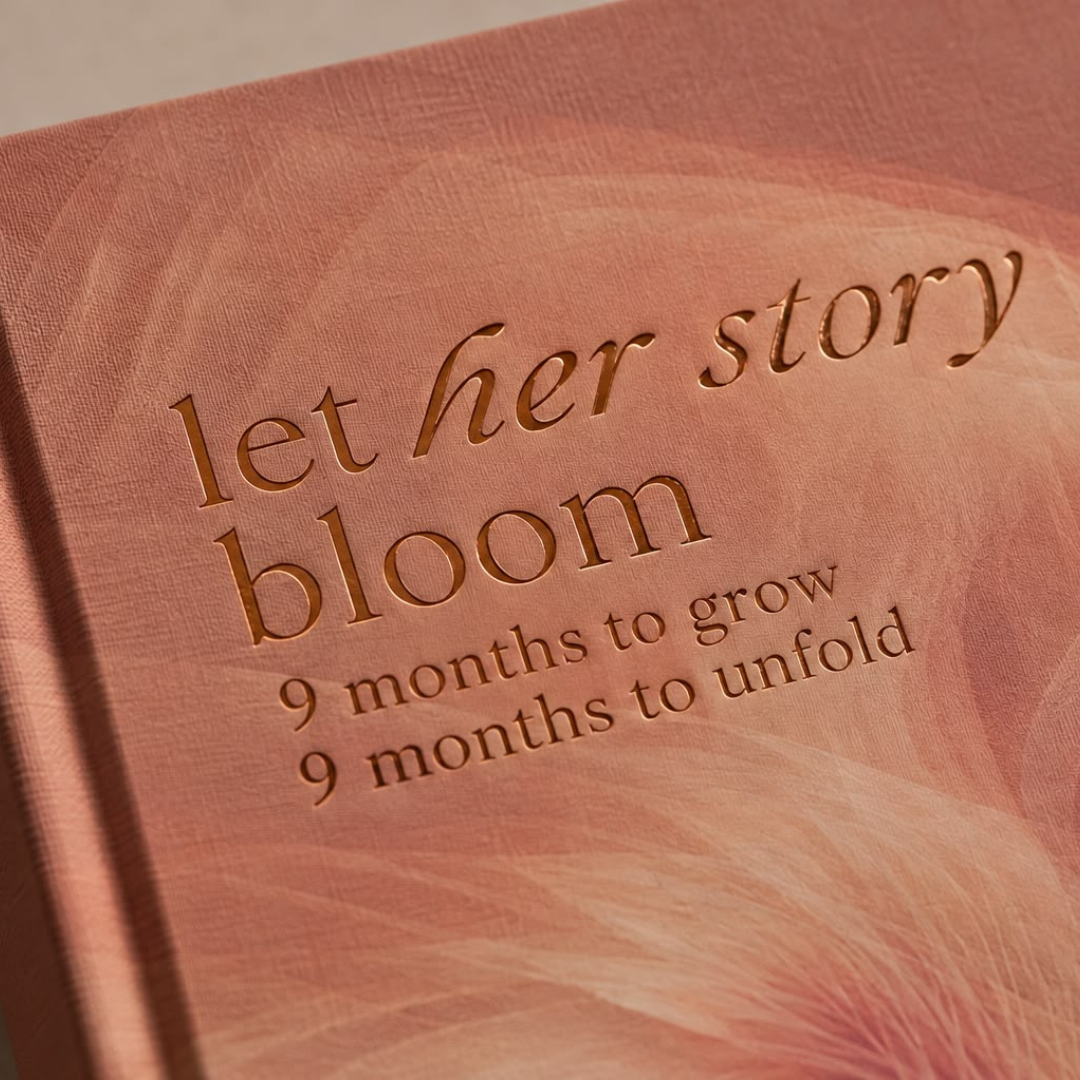 Pre-save: Let her story bloom | Invulboek voor haar tijdens zwangerschap & moederschap