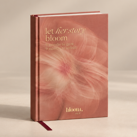 Pre-save: Let her story bloom | Invulboek voor haar tijdens zwangerschap & moederschap