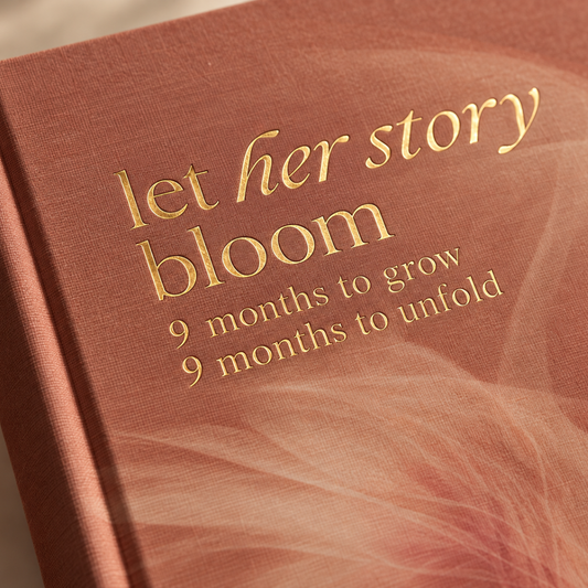 Pre-save: Let her story bloom | Invulboek voor haar tijdens zwangerschap & moederschap