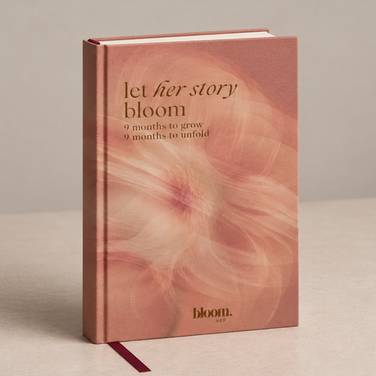 Pre-save: Let her story bloom | Invulboek voor haar tijdens zwangerschap & moederschap